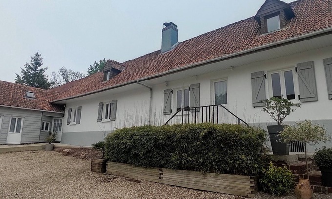 Saint-Michel-sous-Bois Cottage | Charming cottage with heated indoor pool and quiet near the sea