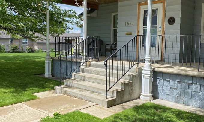 Spokane House | Charming Home on Fenced Corner Lot with Front Porch