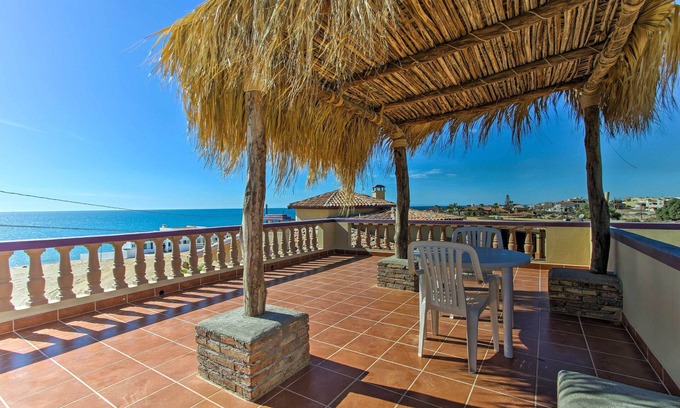 Las Conchas House | Charming Las Conchas Home w/Patio: Steps to Beach