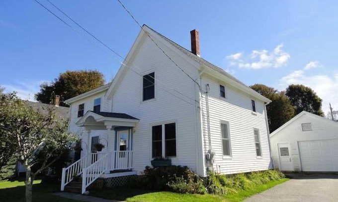 Rockland House | Charming New Englander with Coastal Character Steps from Everything