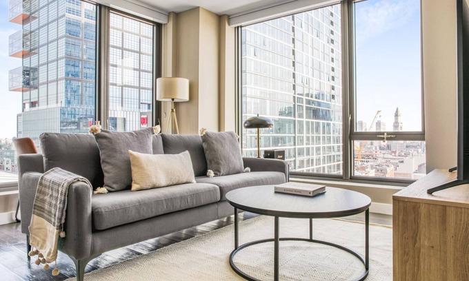 West End Apartment | Charming North Station 1BR w/Gym & W/D, near TD Garden, by Blueground