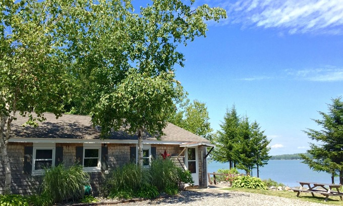 Milbridge Cottage | Charming Oceanfront Cottage-Great Views and 20 Feet from Shore