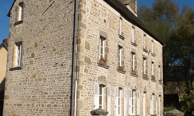 Vindefontaine House | Charming old house in rural village in with secluded, mature gardens. Sleeps six