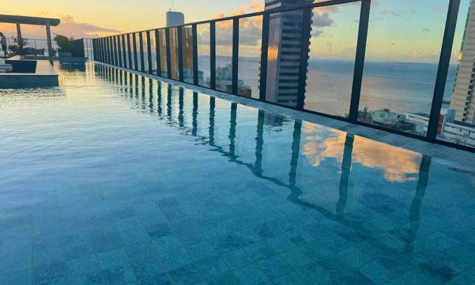 Campo Grande Apartment | Charming sea view studio in the best location in Salvador