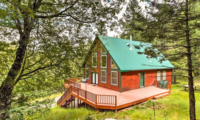 Cloudcroft House | Charming, secluded 2-BD/2Bath house, with stargazing deck, near Cloudcroft