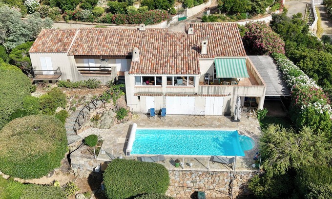 Pietrosella Villa | Charming Villa & Piscine above the Ruppione Beach: outstanding sea/sunset view