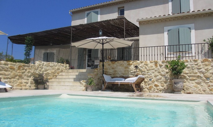 Gard Rhodanien Villa | Charming villa with pool 8 pers