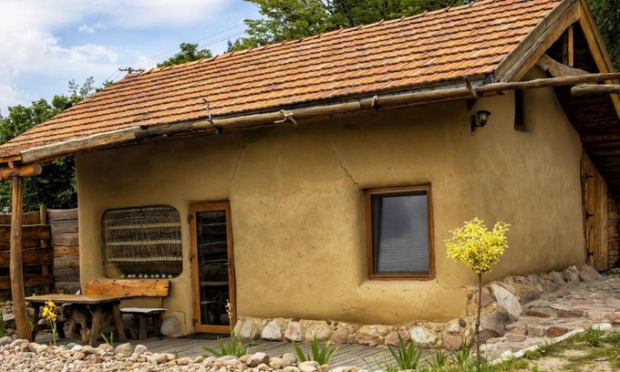 gmina Wartkowice Ski Chalet | Chata gliniana całoroczna