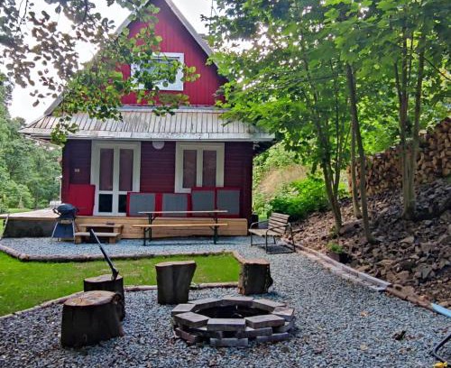 Olesnice v Orlickych horach Ski Chalet | Chatky u potoka chatka n3