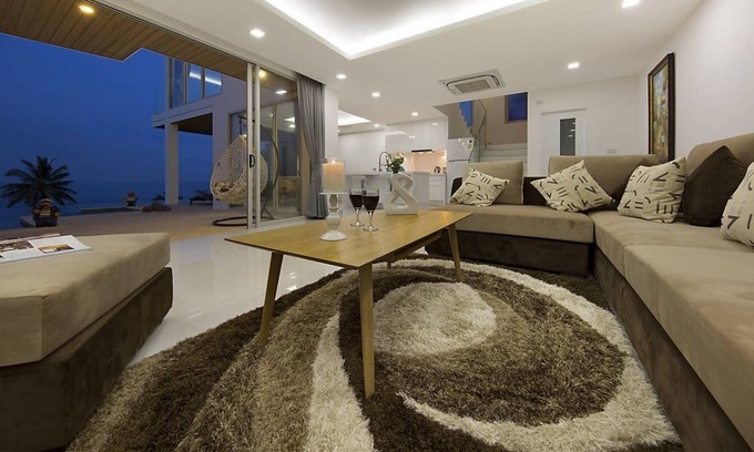 Chaweng City Center Villa | Chaweng noi villa Snow Wave 3-BR with private pool