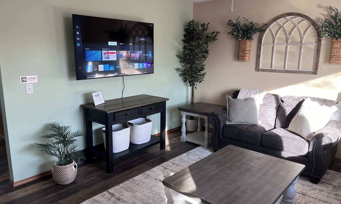 Sioux Falls House | Cheerful 4-Bedroom with Garage