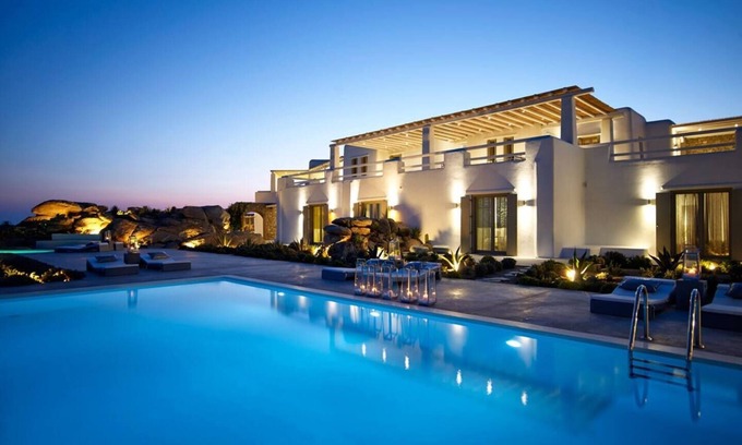 Psarou Villa | Chef included by Fantasia Villas: Absolute Paradise Villas