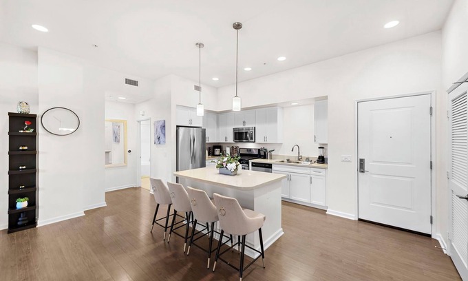 Irvine Apartment | Chic 2-bedroom apartment steps away from Irvine Spectrum