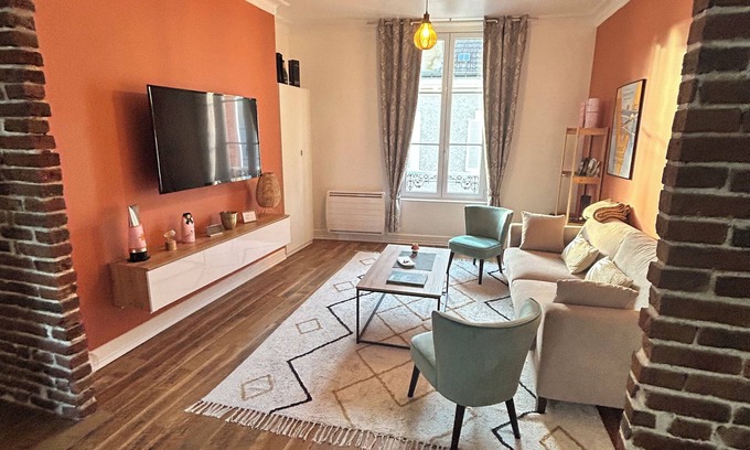 Epernay Apartment | Chic and cosy apartment, spacious, quiet and bright