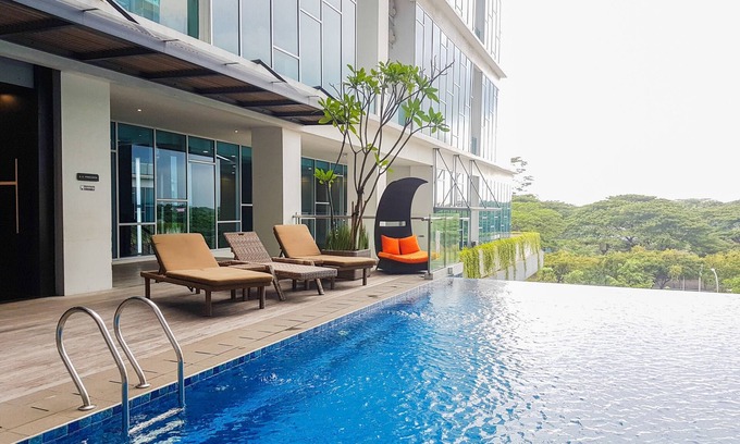 Tangerang Apartment | Chic and Strategic Studio Brooklyn Alam Sutera Apartment