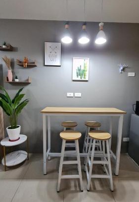 Barangay 76 Apartment | Chic Nordic Condo Unit at Shore Residences Mall of Asia