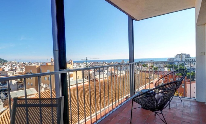 Sitges Town Center Apartment | Chic Sea View Apartment by Hello Homes Sitges