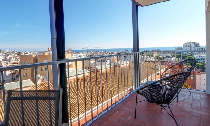 Sitges Town Center Apartment | Chic Sea View Apartment by Hello Homes Sitges