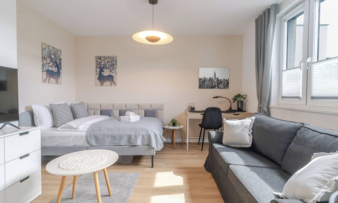 Katowice Apartment | Chopina Comfort Studio