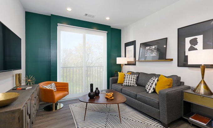 Rolling Mill Hill Condo | City-view condo with rooftop lounge, gym, & 10-minute walk to downtown