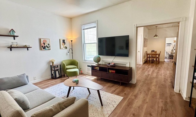 Weehawken House | Cityside Haven - Spacious 2BR APT - 12 mins to NYC