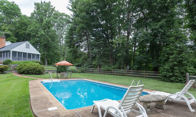 Earlysville House | Clarington | Spacious Four Bedroom Home with a Pool in mountains