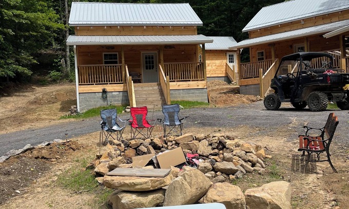 Rogersville Cabin | Clinch Mountain Reserve Cabins #2 & #3. 2-Cabin getaway near Rogersville, TN.
