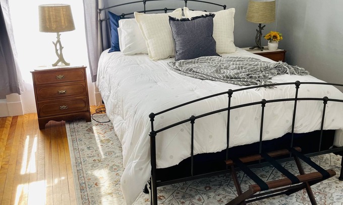 Ellsworth Apartment | Close to Acadia and a short walk to downtown Ellsworth's restaurants and trails.