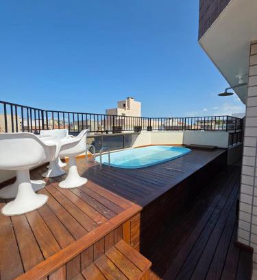 Cabo Frio Apartment | Cobertura com piscina no bairro mais charmoso de Cabo Frio, 400mts da praia do Forte