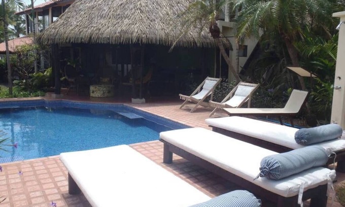 Junquillal House | Coco Flotante, Beachfront 4BR Villa w/Pool & best ocean view