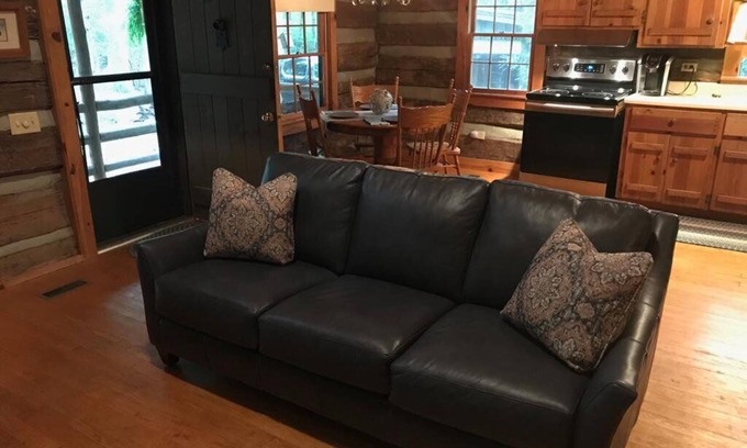 Todd House | Come to the mountains to a rustic cabin by a creek.