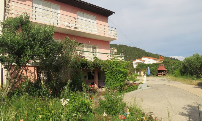 Rab Apartment | Comfortable apartment with a panoramic terrace and spectacular Sea view