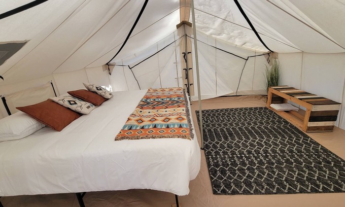 Monticello RV Rental | Comfortable Glamping Tent close to Canyonlands!