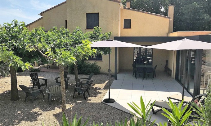 Lodeve House | Comfortable villa on exceptional site, quiet, near Lac du Salagou