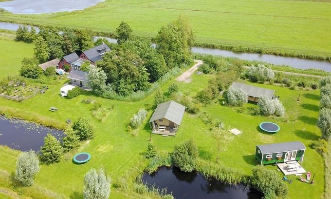 Enumatil Cabin | Comfortably furnished safari tent in the Dutch countryside