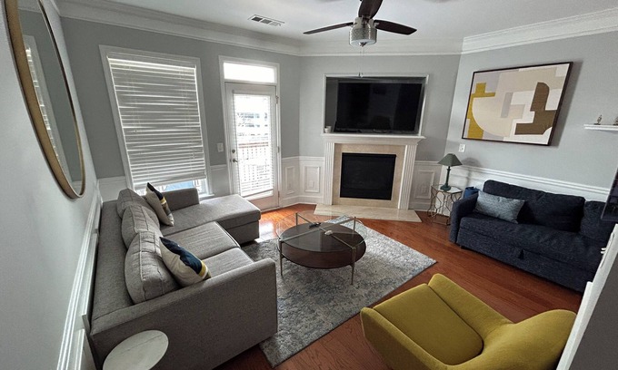 Atlantic Station Area House | Comfy 3-bedroom townhome in heart of Atlanta