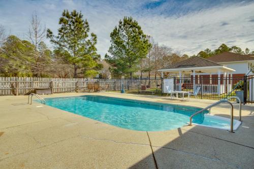 Gautier Apartment | Community Grills and Pool Gautier Condo!