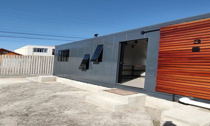 Pinheirinho Apartment | Complete 18 m² studio in a container with thermal insulation, excellent location