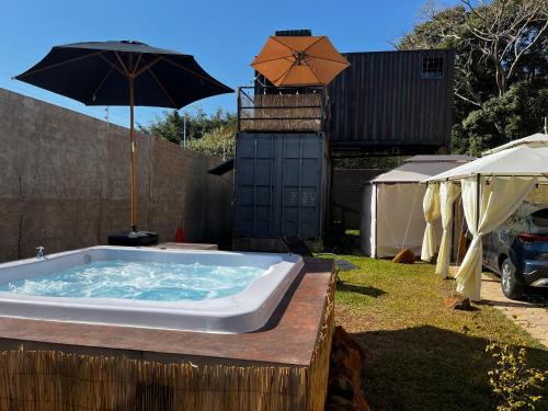 Torrinha House | Container-Spa quente, projetor cine, lareira, churrasqueira-20km de Brotas