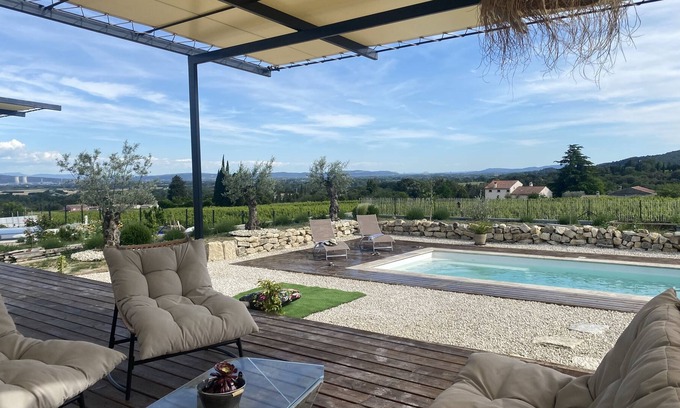 Bourg-Saint-Andeol House | Contemporary holiday villa Ardèche