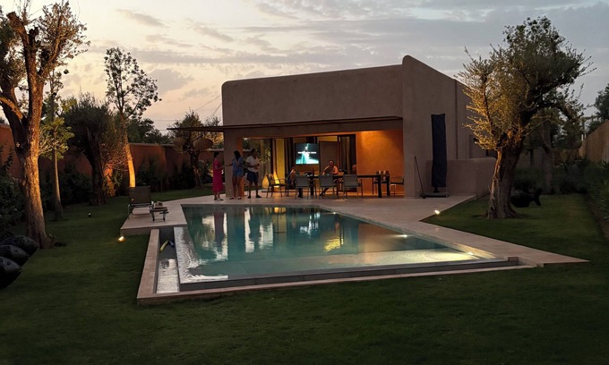 Mechouar-Kasbah Villa | Contemporary villa with Moroccan craftsmanship near Medina and airport,