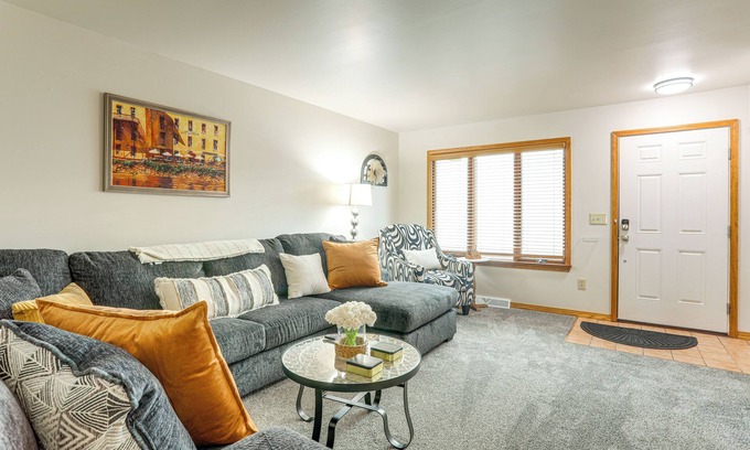 Clearfield House | Convenient Townhome 1 Mi to Dtwn Clearfield