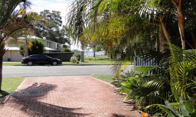 Corlette Apartment | Copacabana, 2/61 Sandy Point Road - cute unit with water views from the balcony