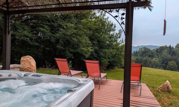Moyenmoutier Bed & Breakfast | Coquelicot Room, peaceful nature retreat from the 18th century, breakfast included
