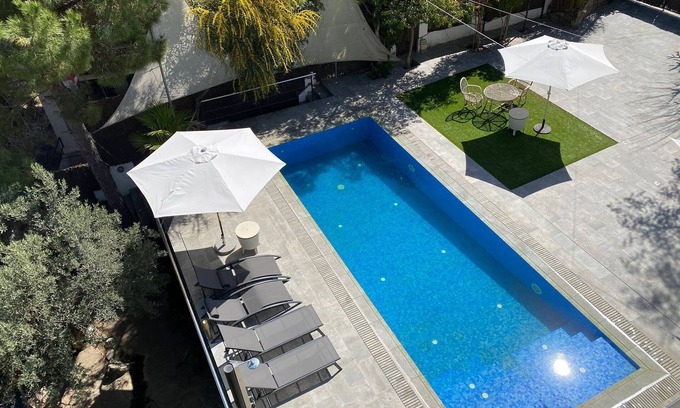 Cabrils House | Costa Maresme 20 km BCN, Garden apartment & Private pool