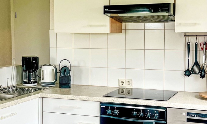 Feriendorf Frankenau House | Cosy apartment in villa for 9 guests with WIFI, terrace and panoramic view