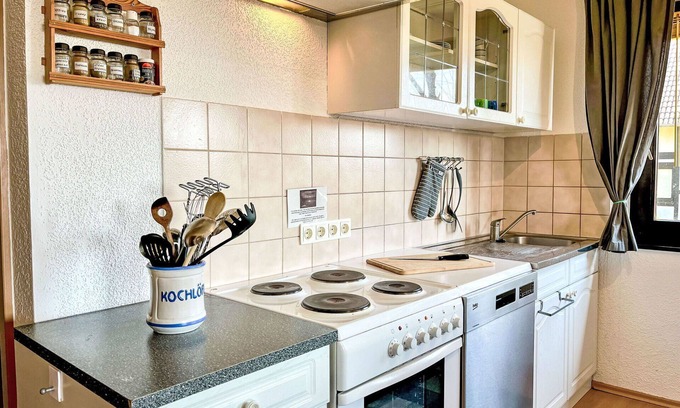 Frankenau House | Cosy apartment in villa for 8 guests with WIFI, TV and terrace