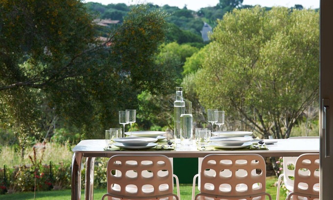 Puntaldia House | Cosy apartment in villa for 6 guests with A/C, pool, TV and terrace