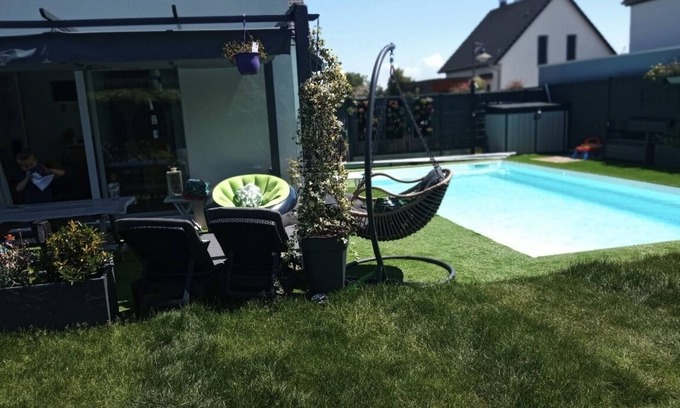 Bergheim House | Cosy house with Private Heated Pool in Bergheim