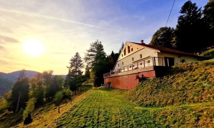 Ventron House | Cottage 15 people in the heart of nature, Finnish bath, view of the Vosges mountains
